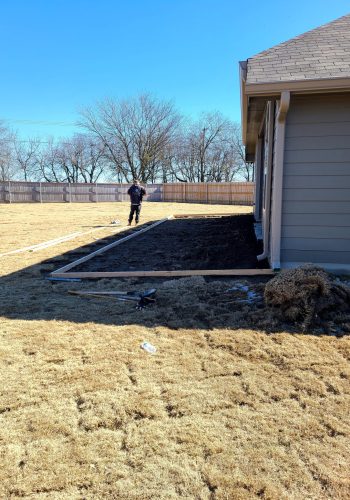 Fence Installation project by First Class Finishes in Central Texas