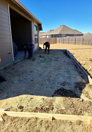 Property maintenance project by First Class Finishes in Central Texas
