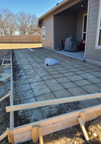 Property maintenance project by First Class Finishes in Central Texas