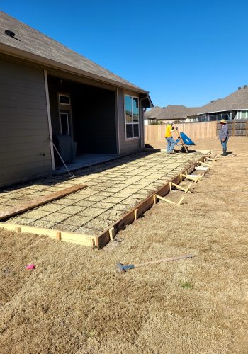 Property maintenance project by First Class Finishes in Central Texas