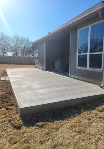 Property maintenance project by First Class Finishes in Central Texas