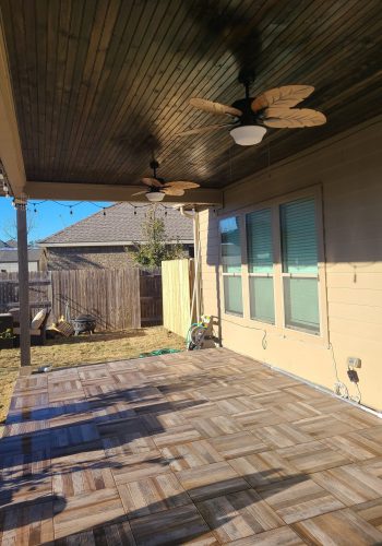 Property maintenance project by First Class Finishes in Central Texas