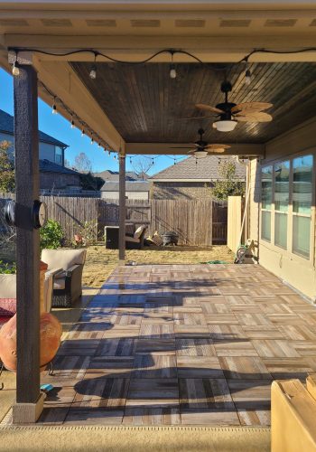 Property maintenance project by First Class Finishes in Central Texas