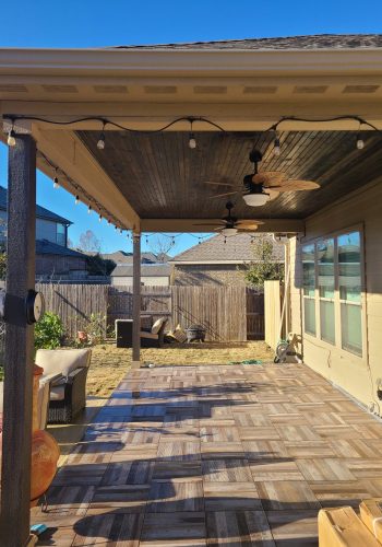 Property maintenance project by First Class Finishes in Central Texas