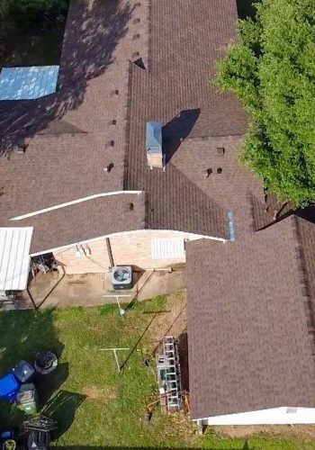 Commercial roofing project by First Class Finishes in Central Texas