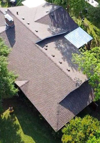 Commercial roofing project by First Class Finishes in Central Texas